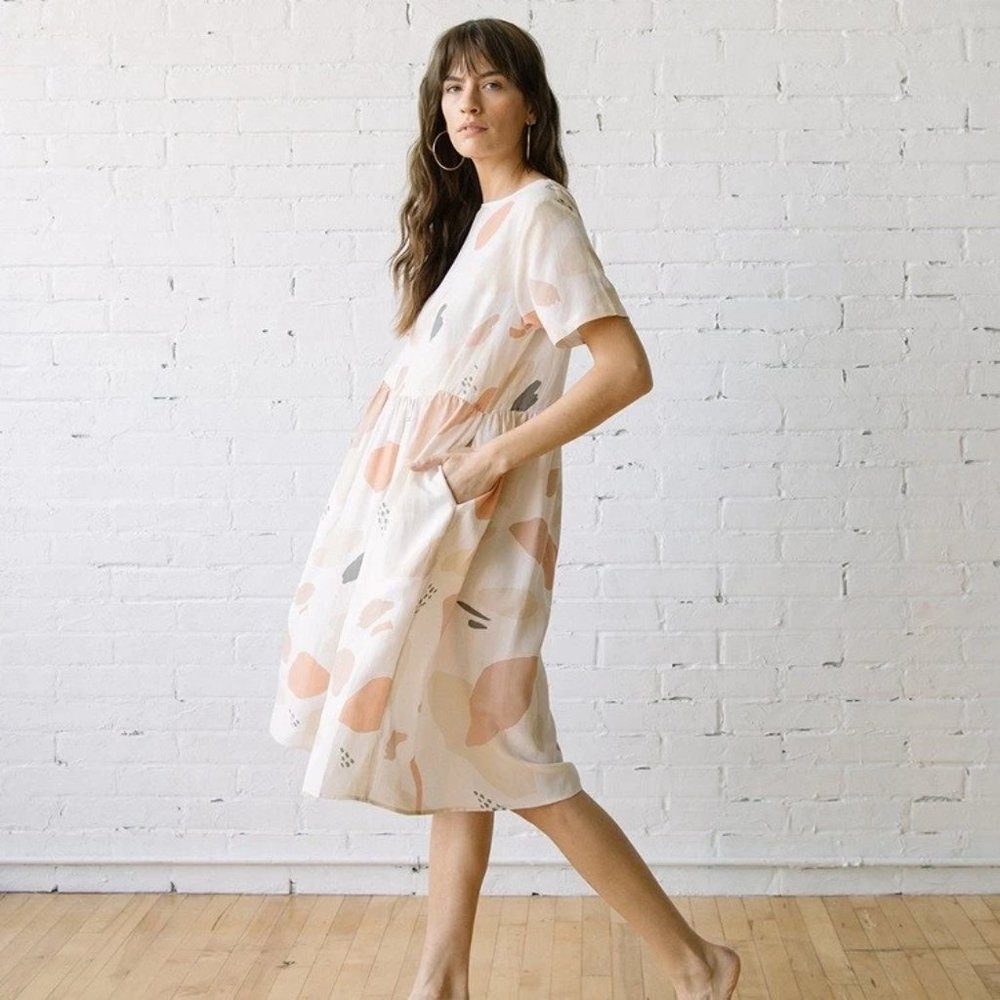 NWT Tradlands Nico Linen Dress - Size S - Brand New - $115